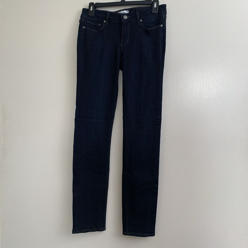 Paige Skyline Superskinny Dark Wash Jeans 27 Womens